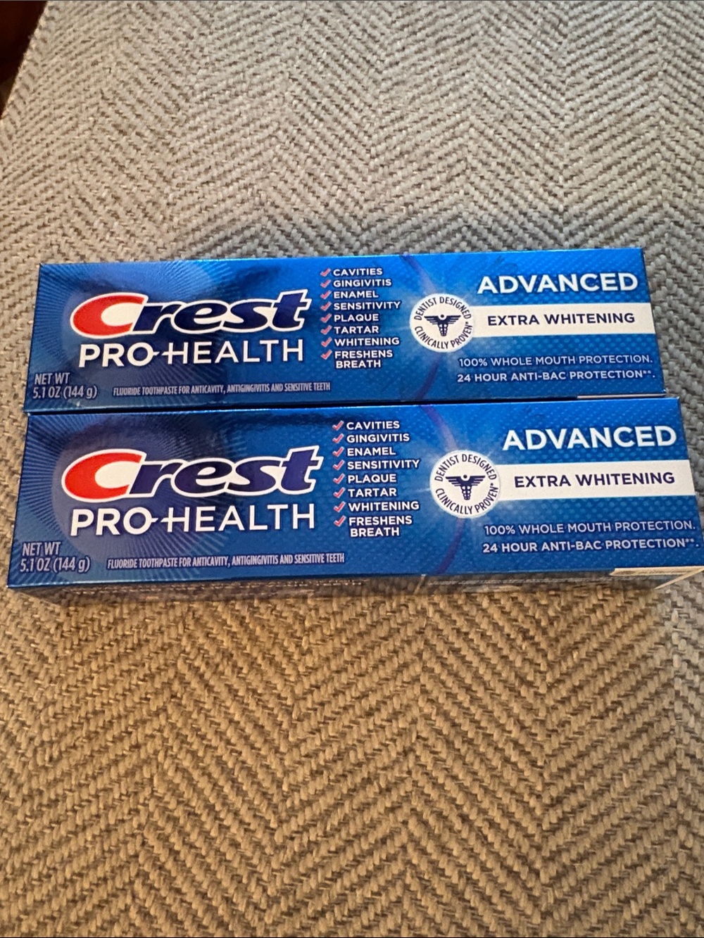 Crest Pro-Health Advanced Extra Whitening Toothpaste Bundle